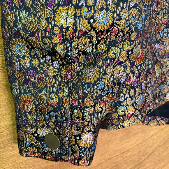 Coldwater Creek paisley blazer SM - Picture 4 of 6